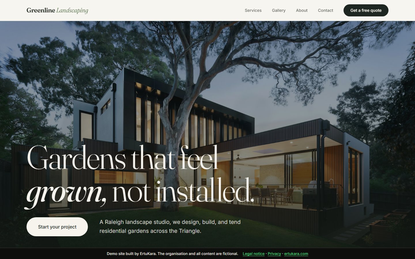 Demo: Greenline